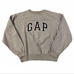Vintage 90s gap spell out crewneck sweater